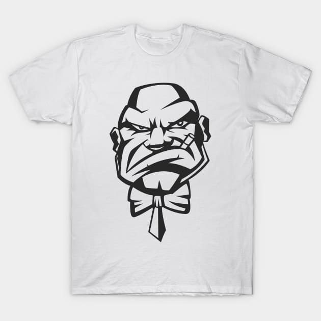 Boss Rage T-Shirt by Whatastory